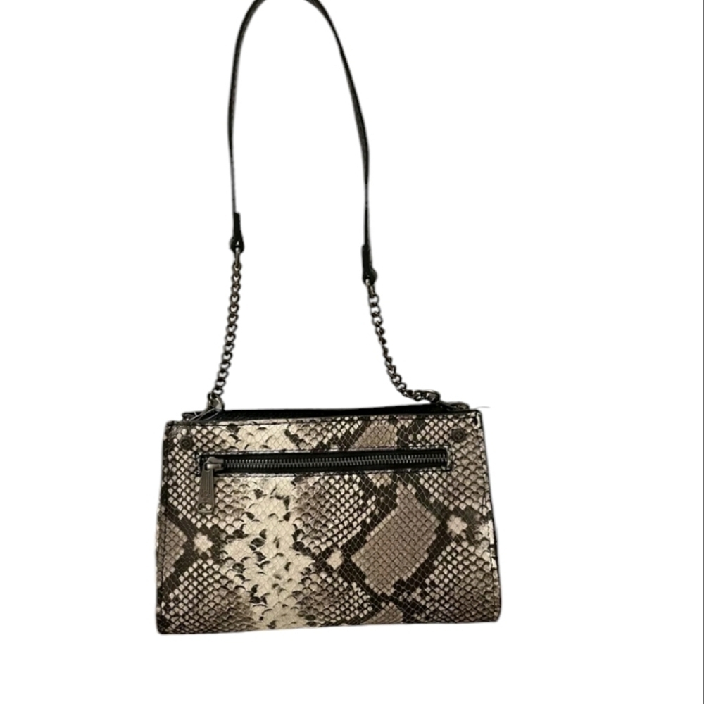 Patricia Nash Python Print Leather Crossbody Bag